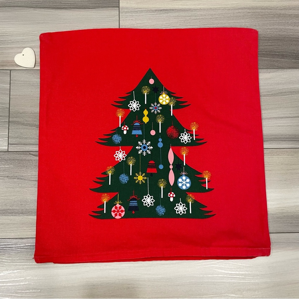 IKEA Vinterfint 2024 Christmas Cover for a Pillow 20" x 20" 100% Cotton Festive